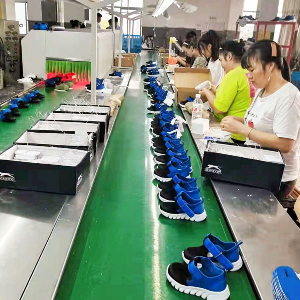 Shoes Factory Lasting Production Line