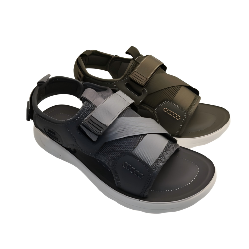 Thick soled sandal mens summer new casual sandal trendy fashion outdoor sports beach sandal shoes athletic sport sandals men non slip outsole sandal new top quality sandals lightweight walking casual shoes for men shoes