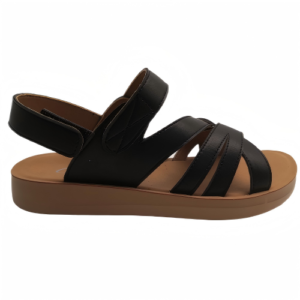 Flat beach Sandal Latest customized women cross strap sandal