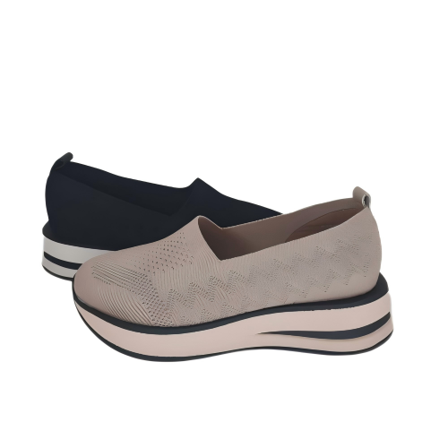 Pantofi cu platformă casual Pantofi din piele de vacă Mocasini casual cu platformă pentru femei Pantofi cu platformă pentru femei, confortabili, confortabili, cu talpă groasă, de culoare solidă.