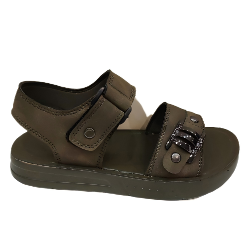 Zapatos de playa de doble uso para hombres Sandalias planas casuales de moda para hombres